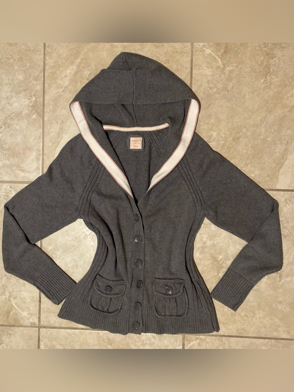Vintage Old Navy Sailor Collar Hooded Cardigan!!!